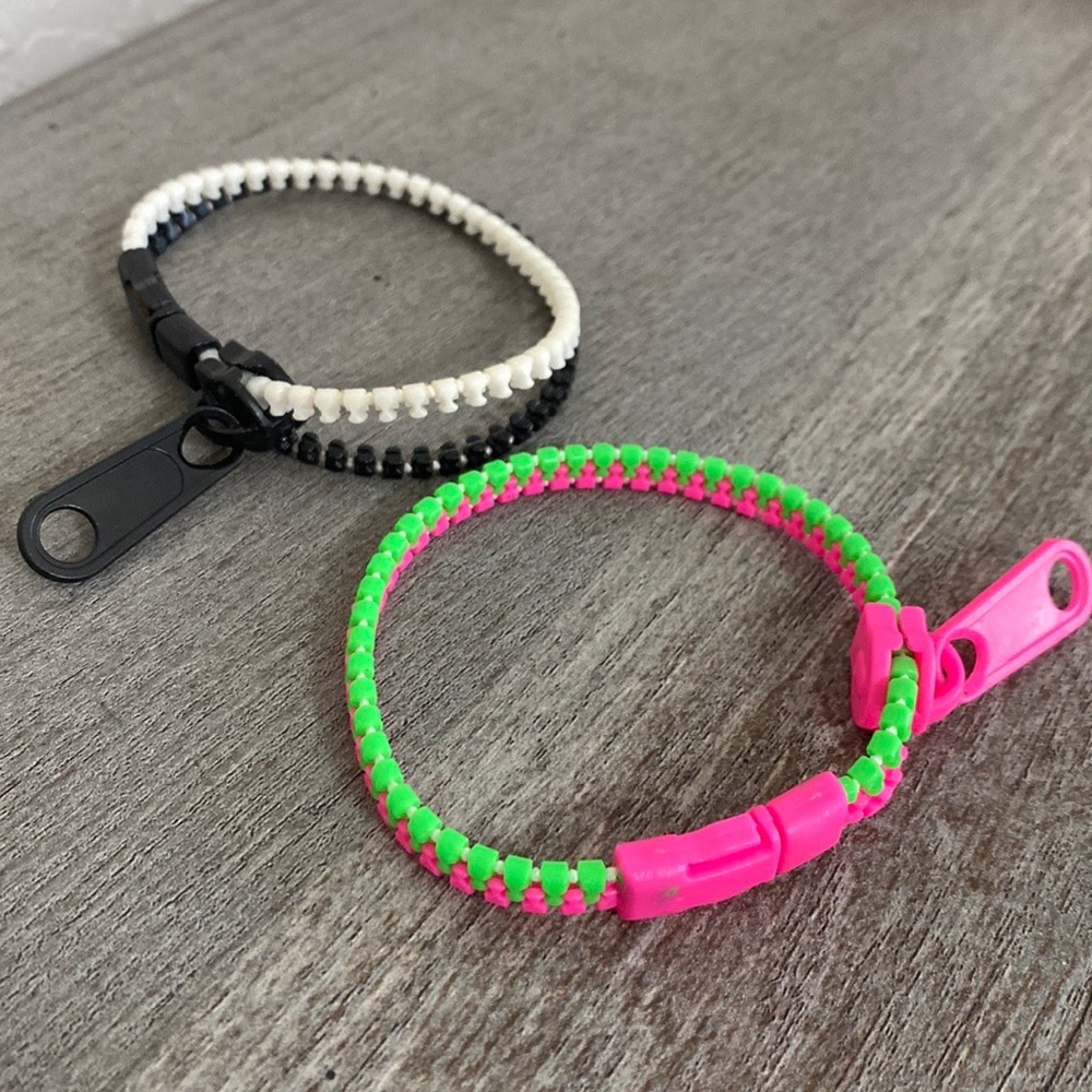 BUNDLE 2 Zipper Fidget Bracelets